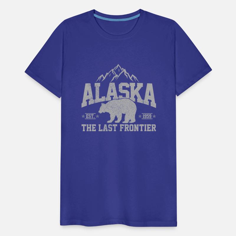Alaska The Last Frontier Est 1959 Grizzly Bear Mou