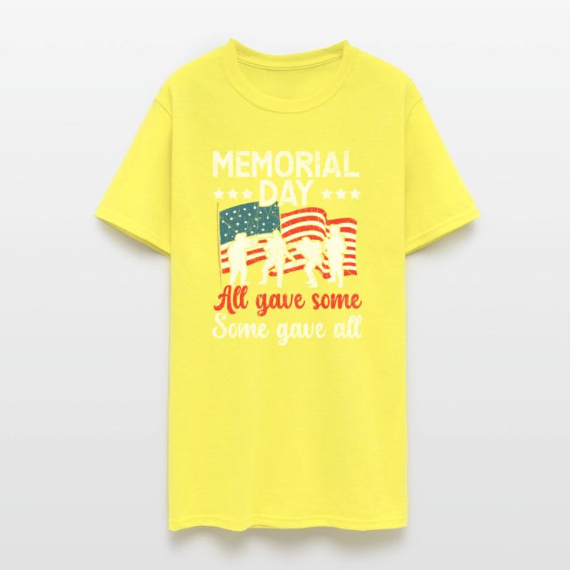 All Gave Some Some Gave All USA Flag Memorial Day