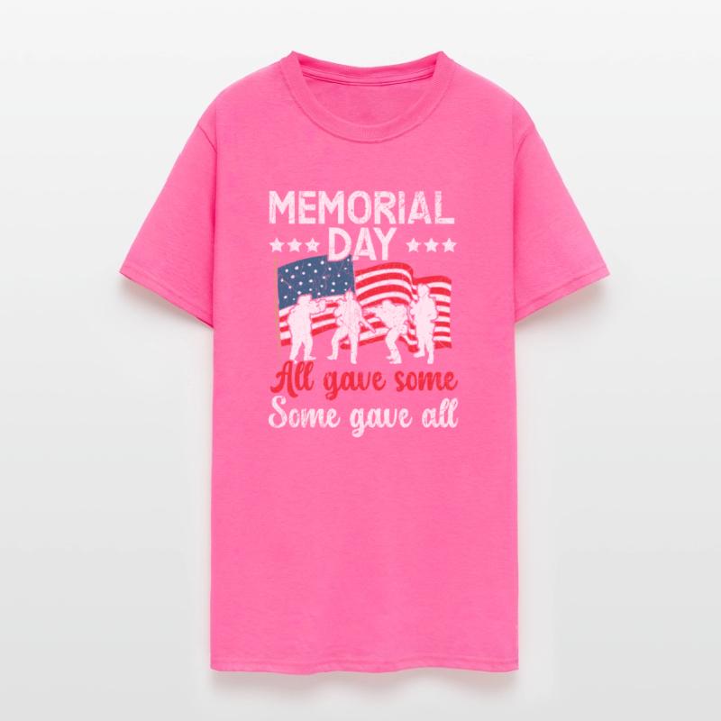 All Gave Some Some Gave All USA Flag Memorial Day