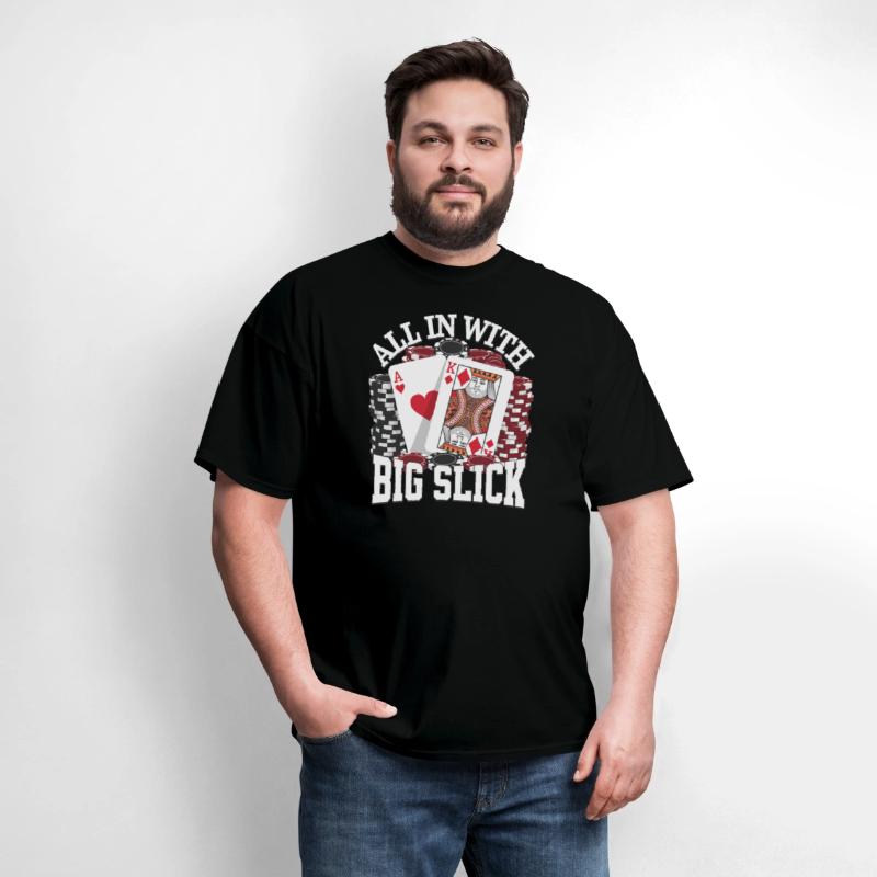 All In With Big Slick Texas Holdem Poker Apparel