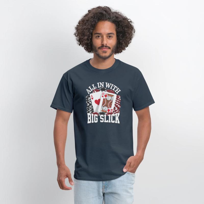 All In With Big Slick Texas Holdem Poker Apparel