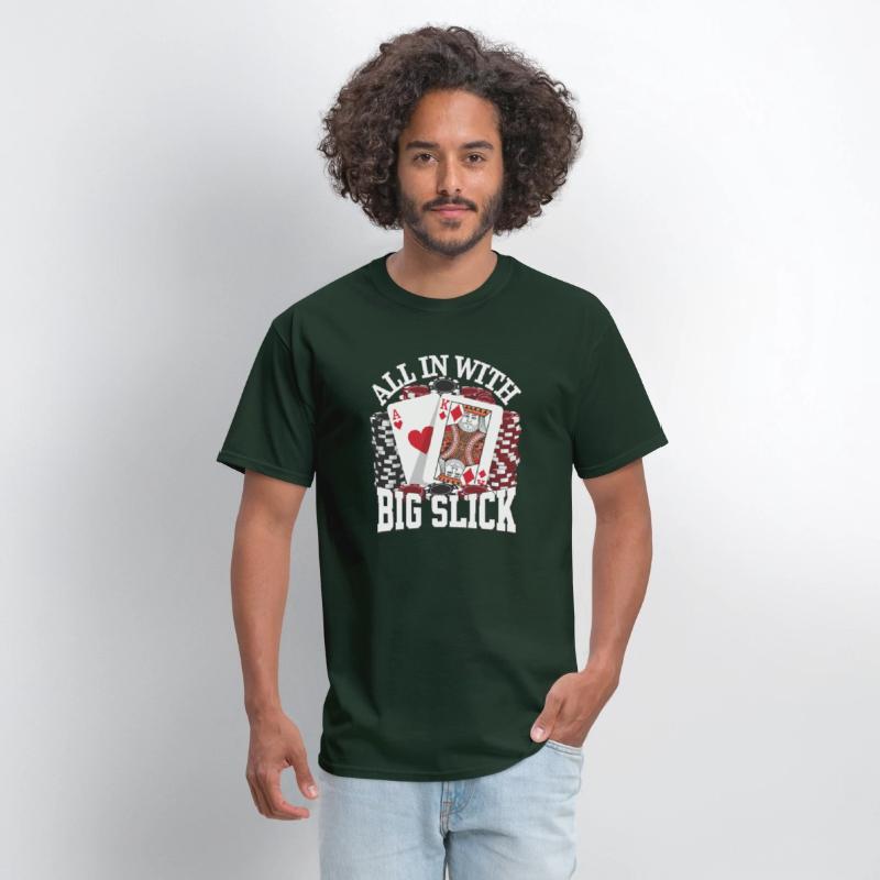 All In With Big Slick Texas Holdem Poker Apparel