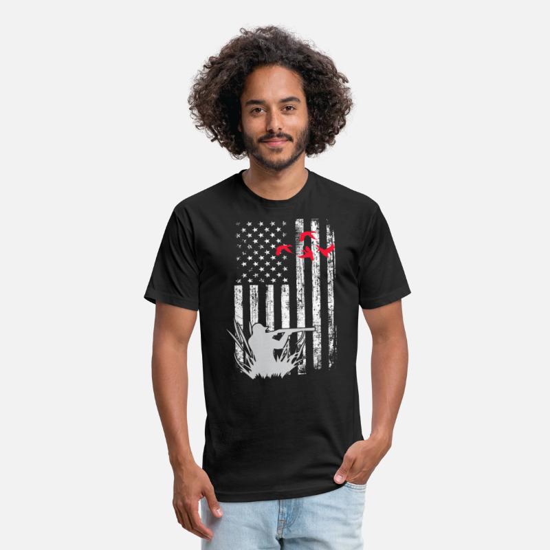 American Flag Patriotic Duck Hunting Waterfowl