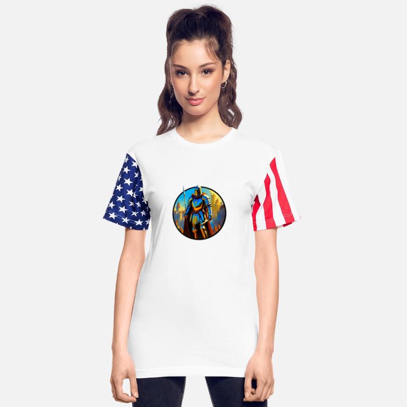 Armored Knight in Medieval Castle