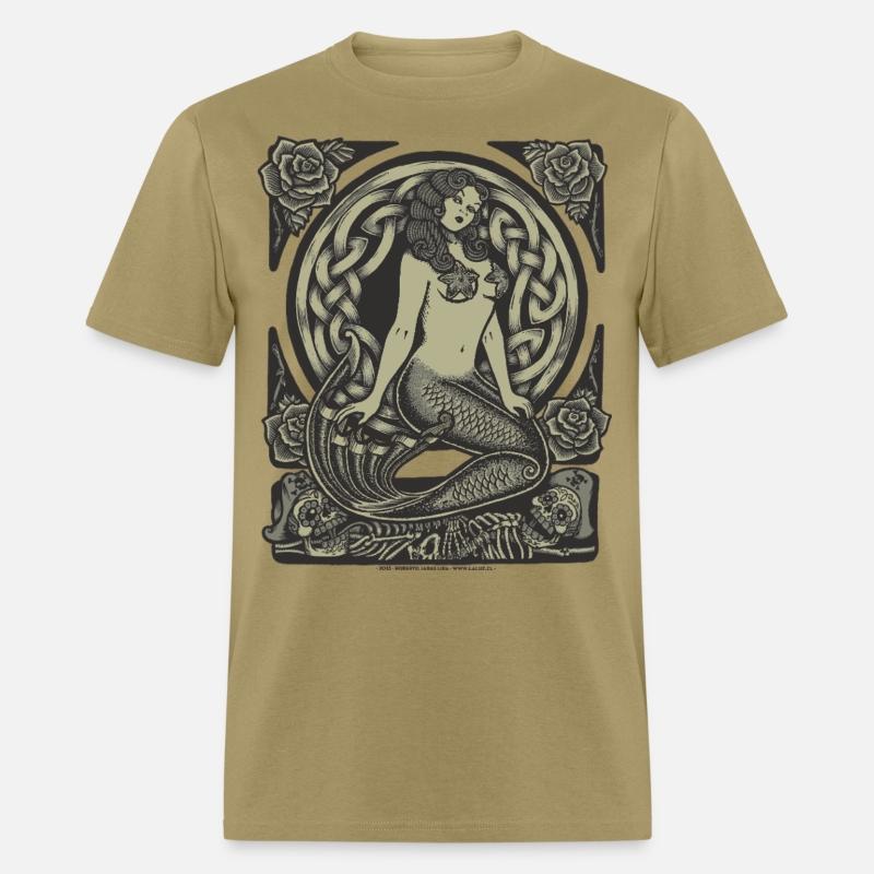 Art Nouveau Vintage Pinup Mermaid