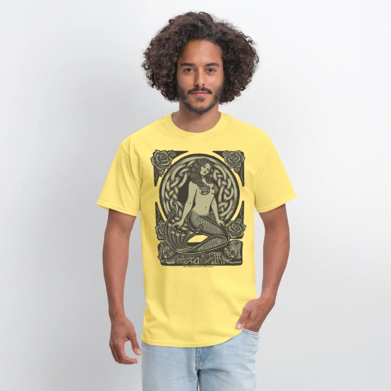 Art Nouveau Vintage Pinup Mermaid