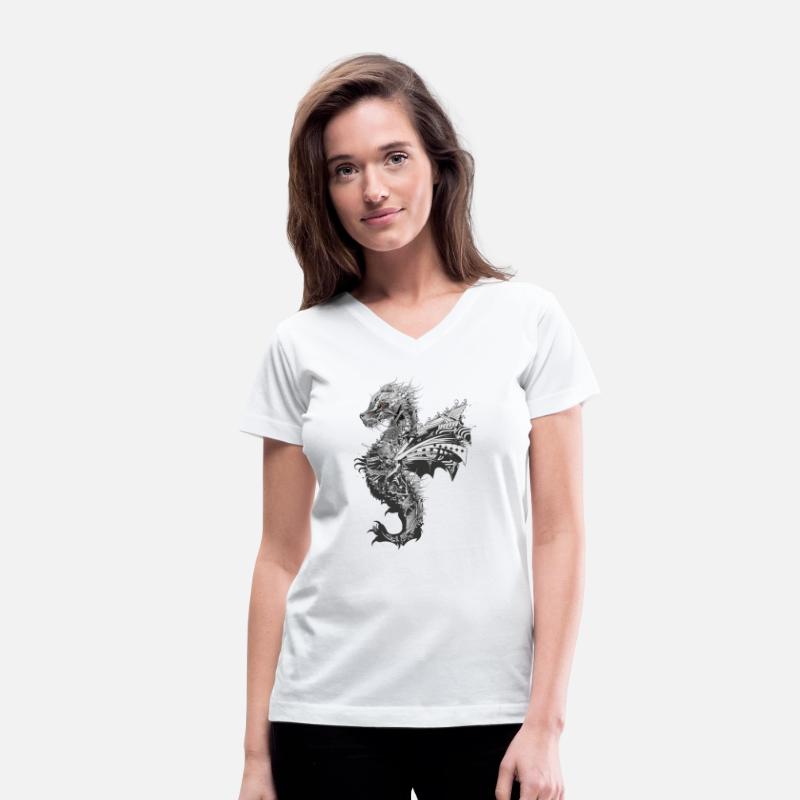 artfully designed mystical dragon