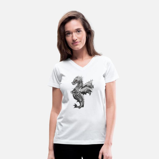 artfully designed mystical dragon