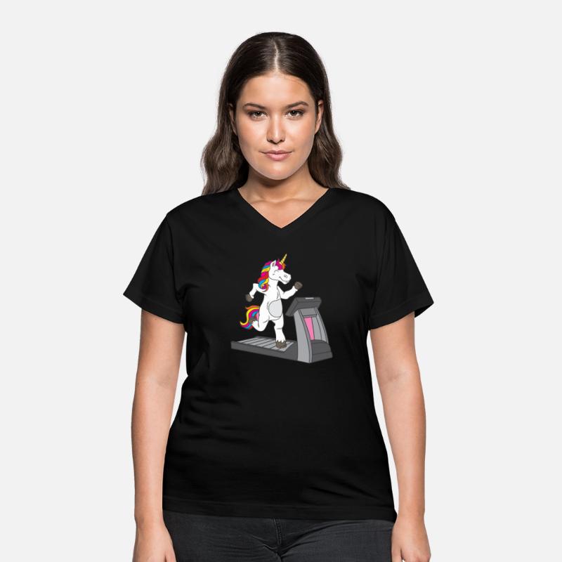 Athletic Unicorn on Treadmill - Motivating Fitness