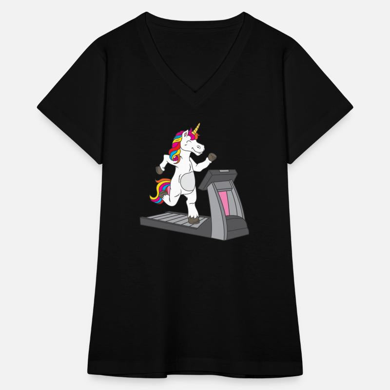 Athletic Unicorn on Treadmill - Motivating Fitness