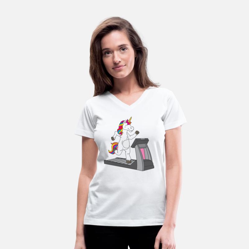 Athletic Unicorn on Treadmill - Motivating Fitness