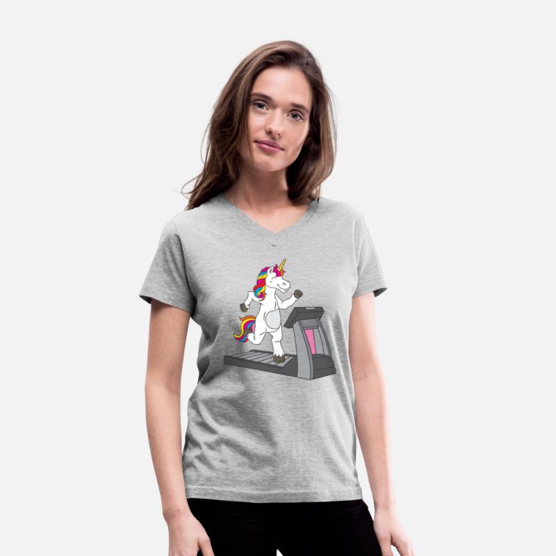 Athletic Unicorn on Treadmill - Motivating Fitness