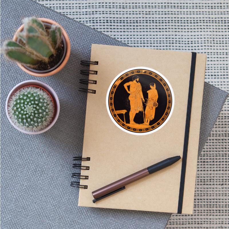 Attic Red Figure Cup by Douris and Python