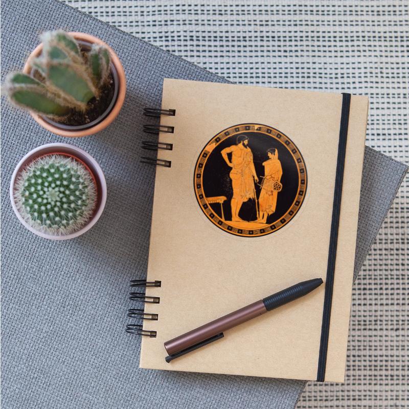 Attic Red Figure Cup by Douris and Python