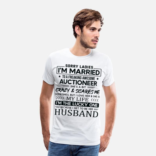 Auctioneer Funny Saying For Husband