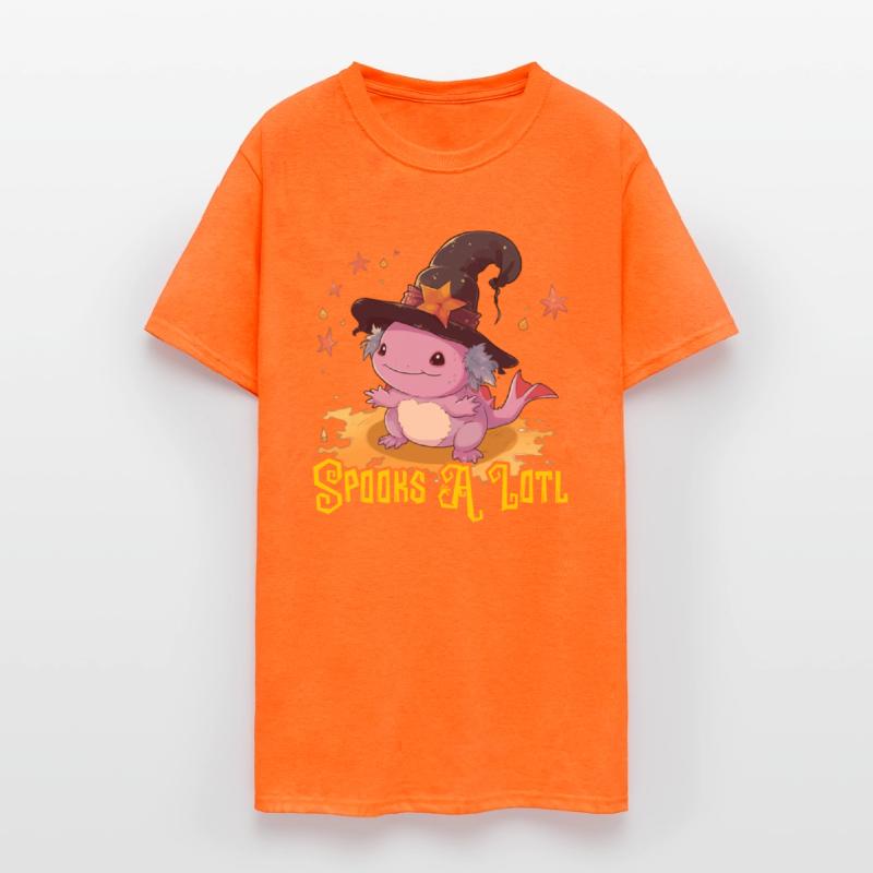 Axolotl Halloween Trick Or Treat Amphibian Axolotl