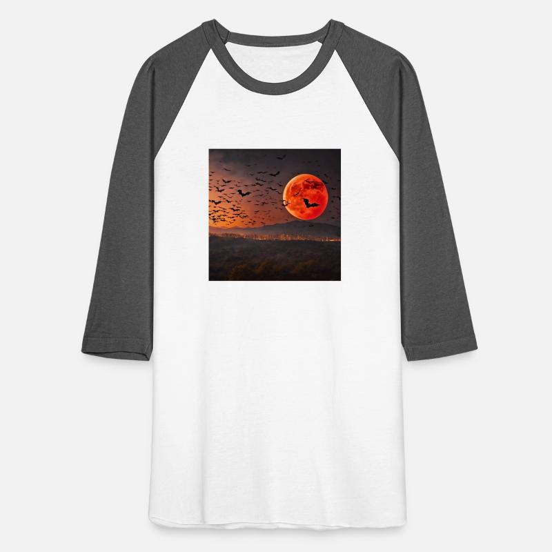 Bat Swarm blood-red moon