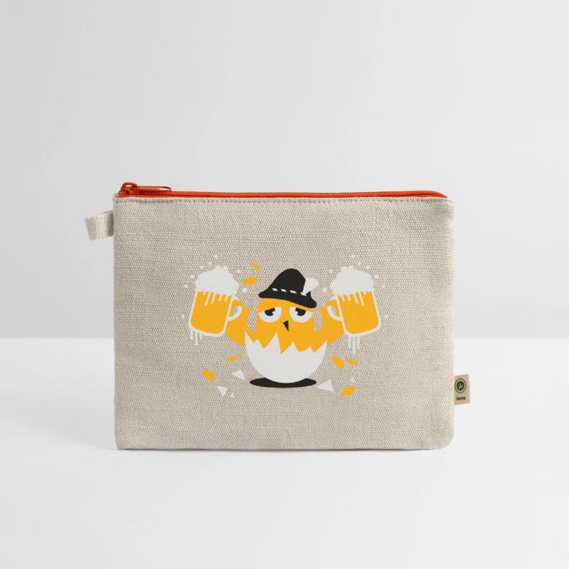 Bavarian chicken with two beer mugs