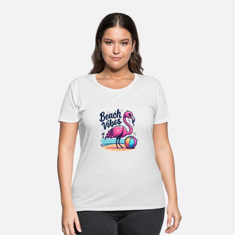 Beach Vibes A Whimsical Flamingo s Paradise