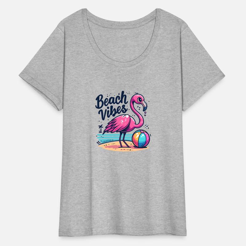 Beach Vibes A Whimsical Flamingo s Paradise