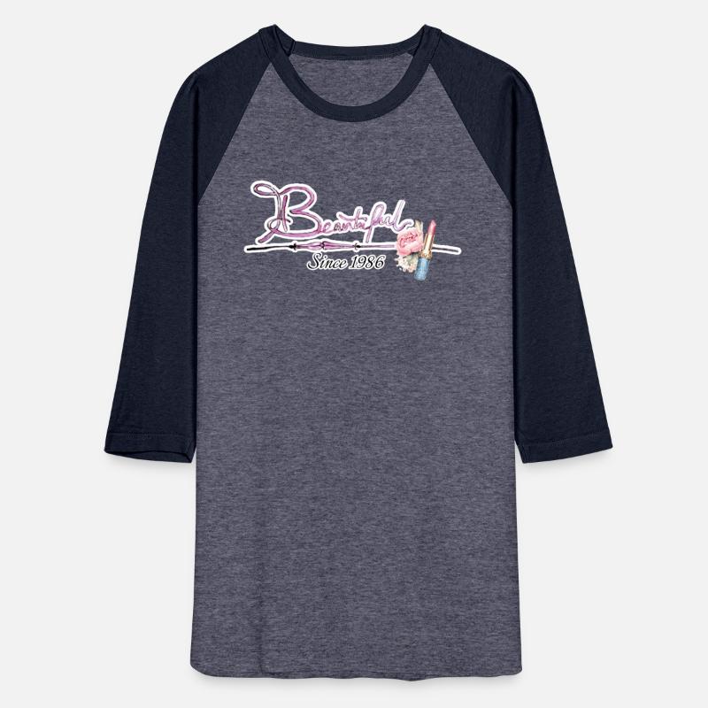 Beautiful since 1986 birthday typography