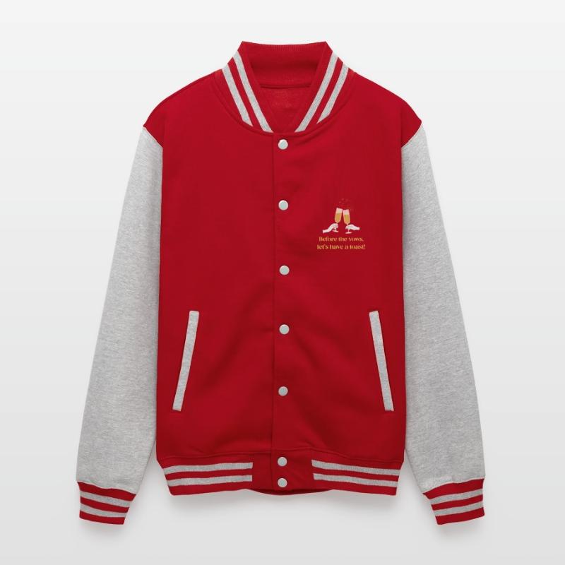 Before the vows let s have a toast Sparkling wine