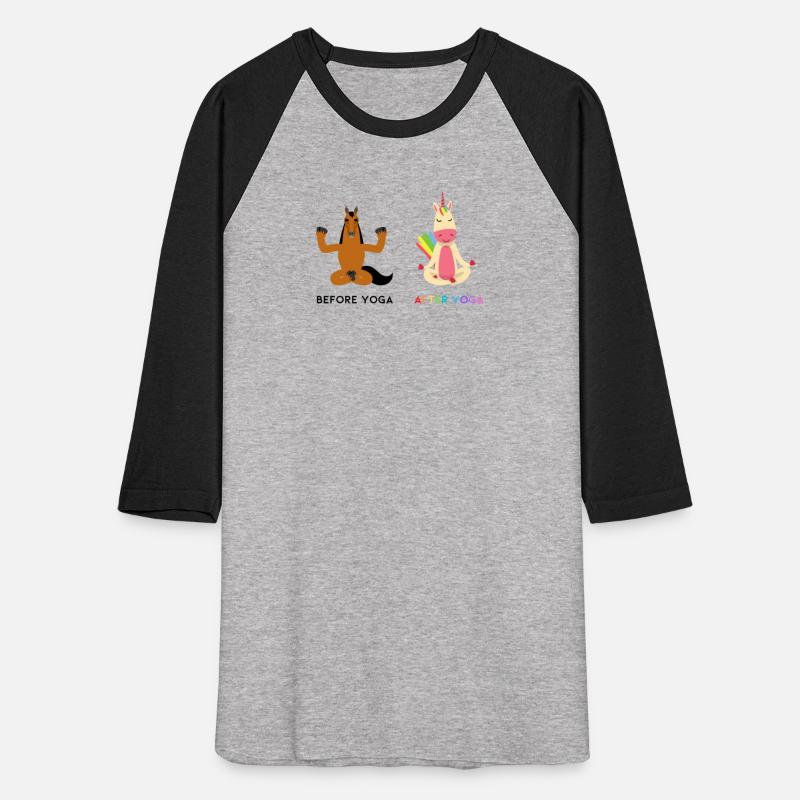 Before Yoga & After Yoga Horse Unicorn