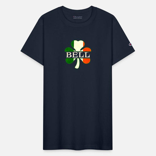 Bell Irish Surname Ireland Flag Shamrock