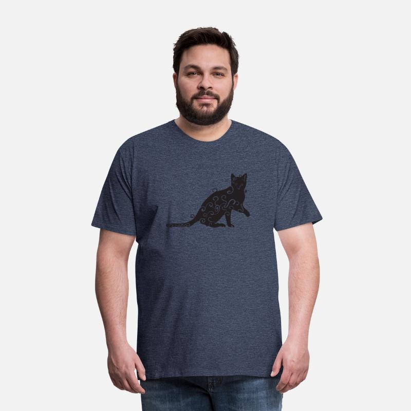 Black magic Cat desk mat , black cat holding on