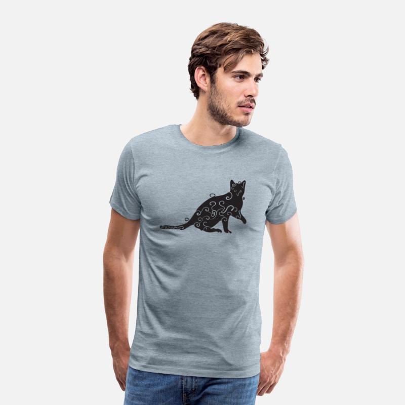 Black magic Cat desk mat , black cat holding on