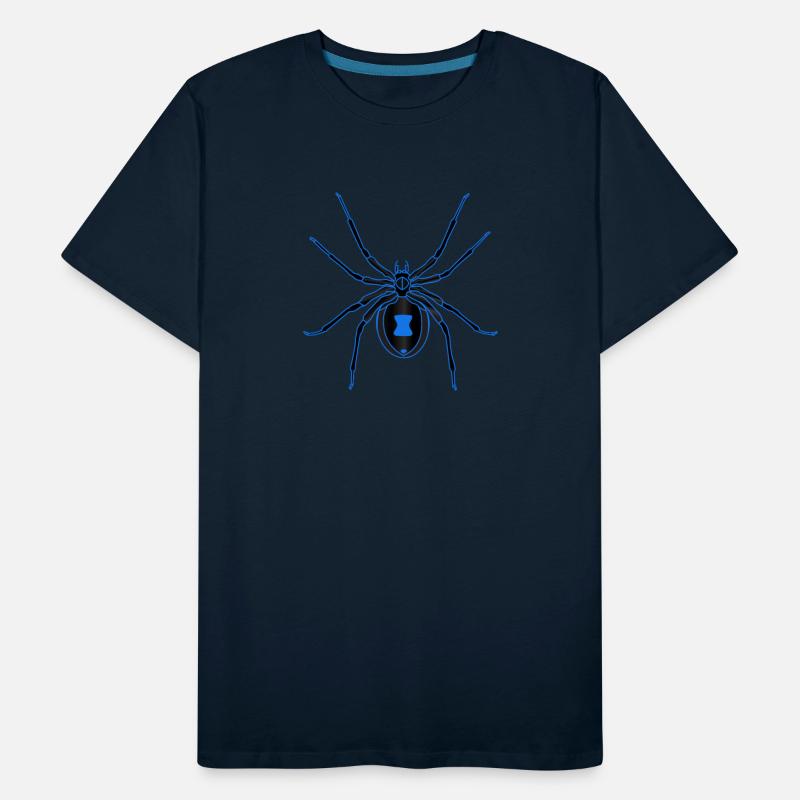 Black Widow Blue Design