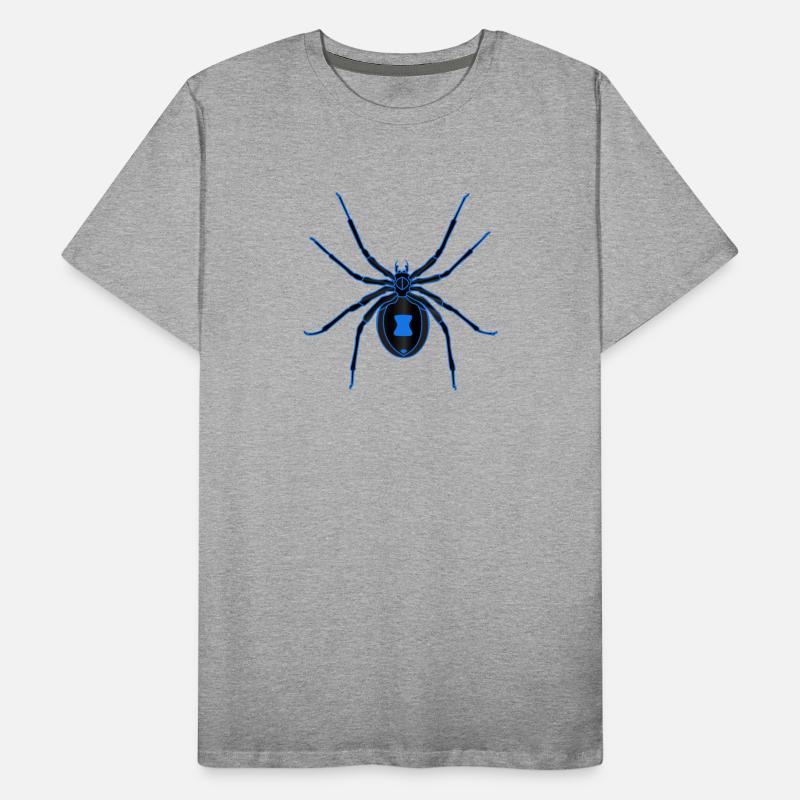 Black Widow Blue Design