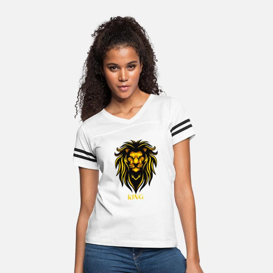 Black Yellow Lion Illustrative