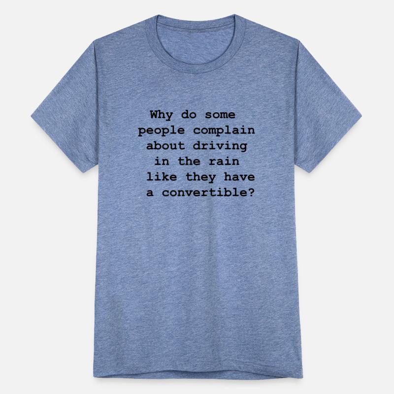 Blame it on the rain!