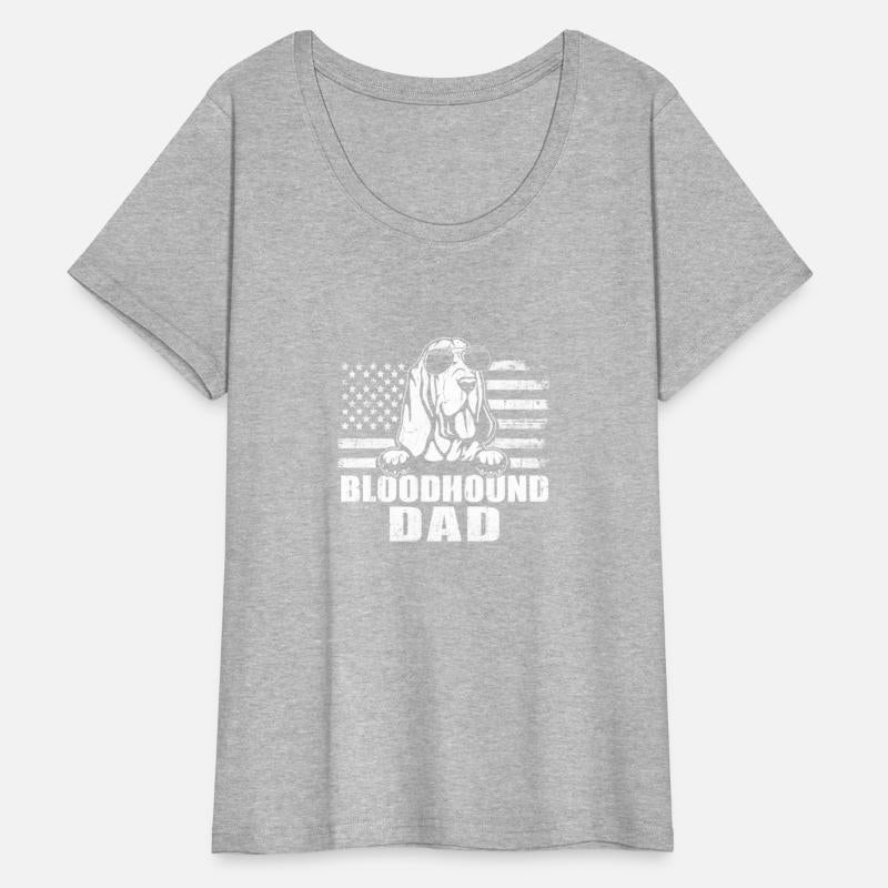 Bloodhound Dad Proud American