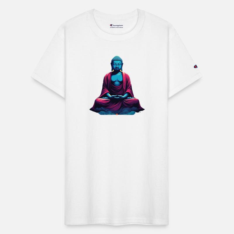 Blue Buddha in Meditation Pose Non duality