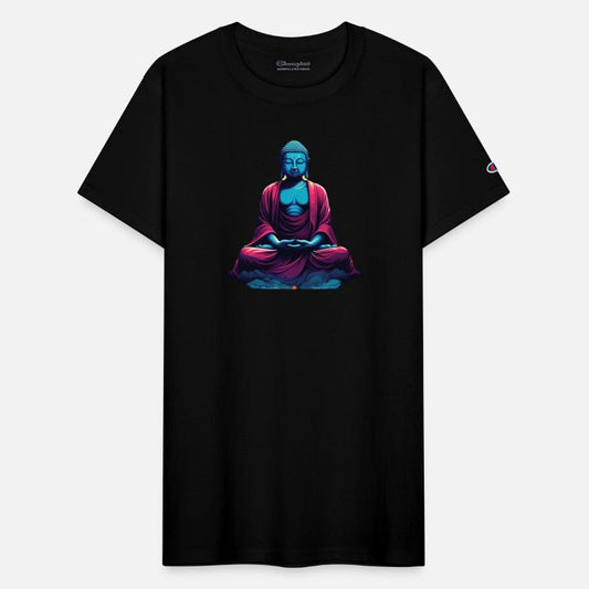 Blue Buddha in Meditation Pose Non duality
