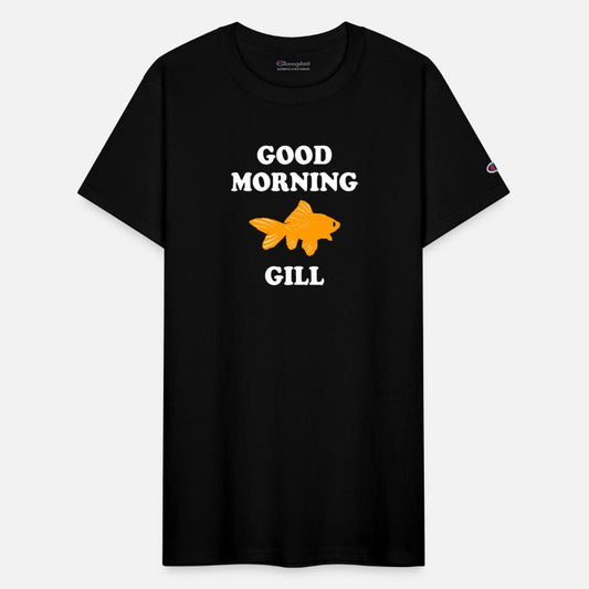 Bold Goldfish with Good Morning Greet