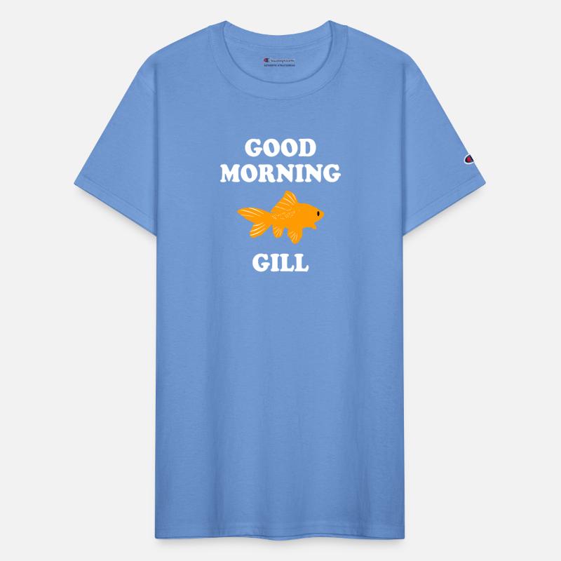 Bold Goldfish with Good Morning Greet