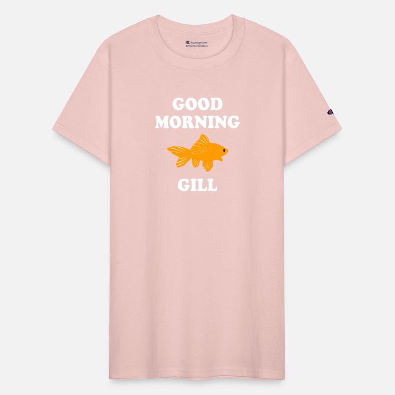 Bold Goldfish with Good Morning Greet