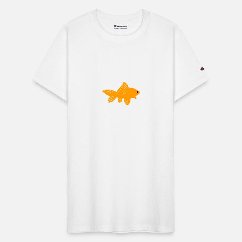 Bold Goldfish with Good Morning Greet