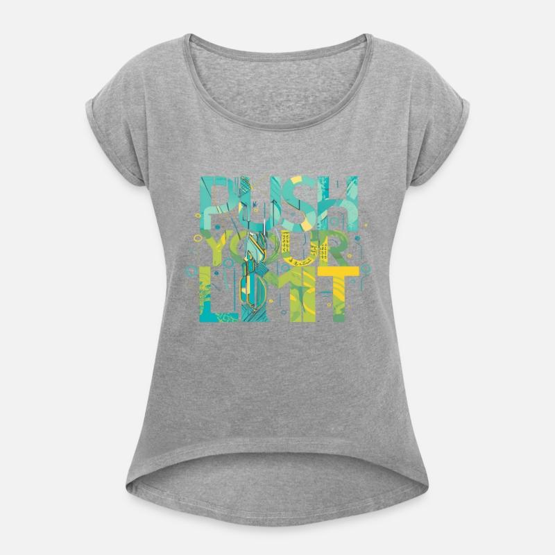 Bold "Push Your Limit" Motivational Design
