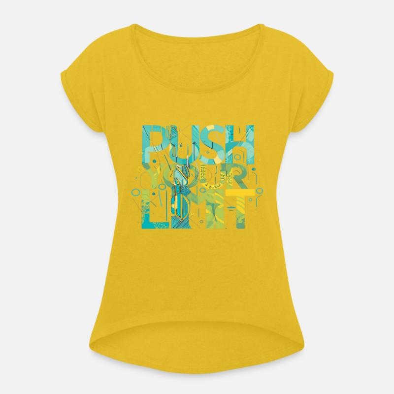 Bold "Push Your Limit" Motivational Design