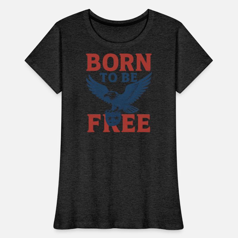 Born to Be Free Eagle Illustration