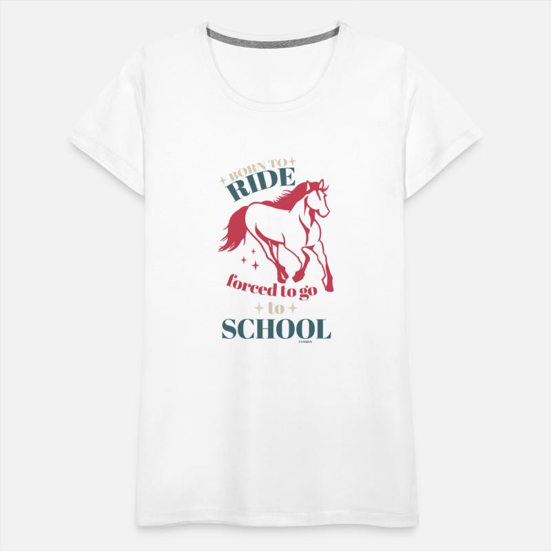 Born to ride to school forced