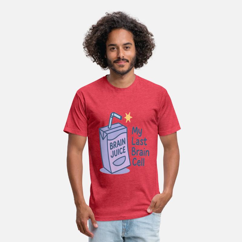 Brain Juice – My Last Brain Cell Funny Cartoon Des