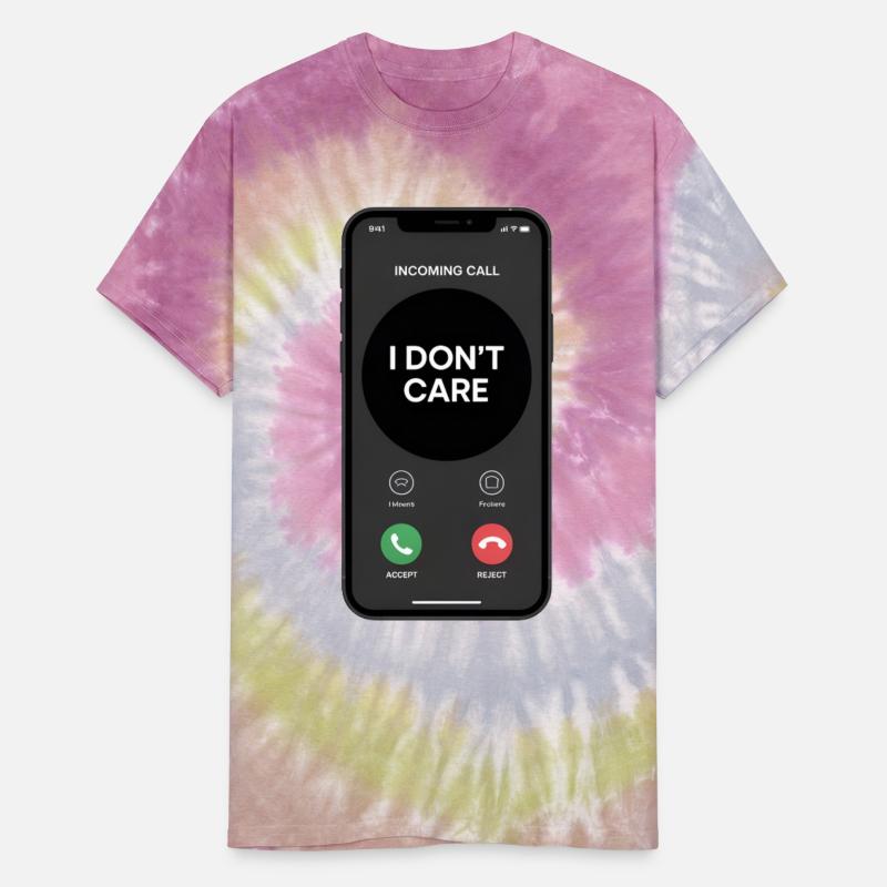 BREAKING NEWS I DON'T CARE Message funny design