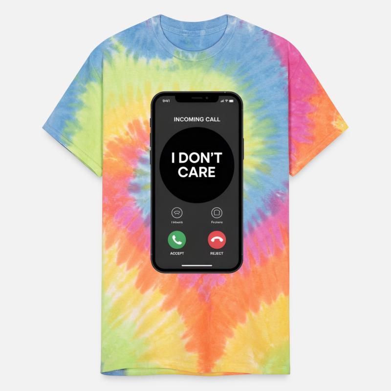 BREAKING NEWS I DON'T CARE Message funny design