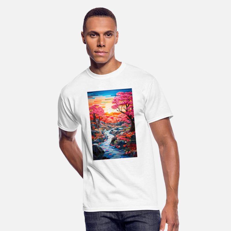 Bright Zen Garden Collage - Peace