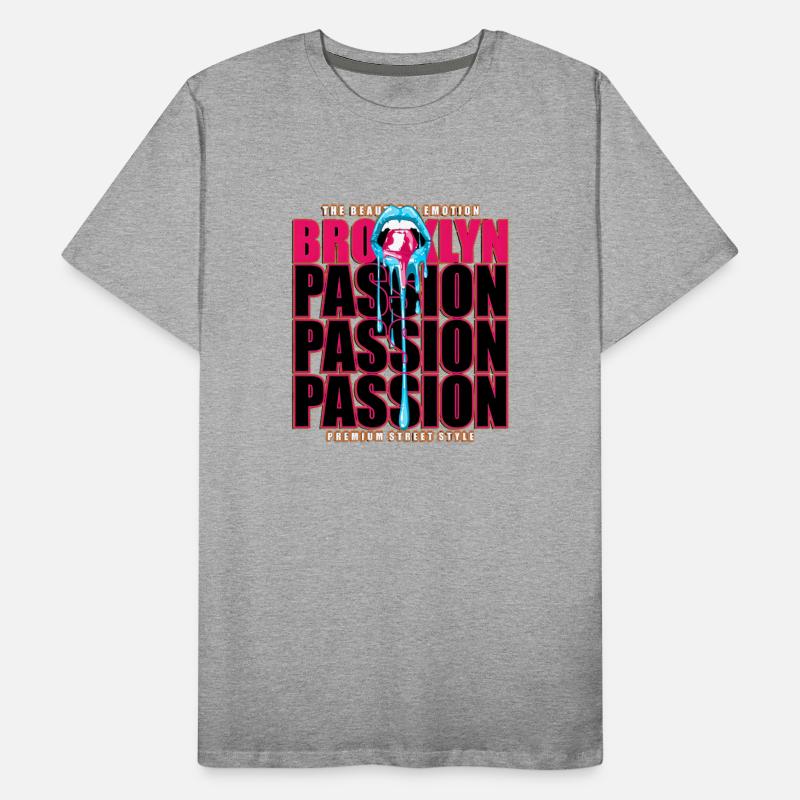 Brooklyn Passion – Dripping Lips Street Art Graphi